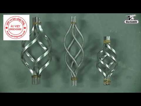 Video Dụng cụ xoắn quả cầu trám sắt mỹ thuật - Máy uốn xoắn... - youtube