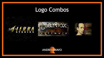 [Logo Combos - 4K] Sierra Studios, Gearbox Software and Valve Logos