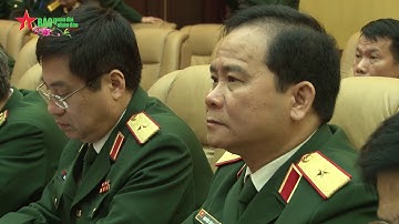 Lãnh đạo Bộ Quốc phòng giao ban phiên đầu năm và chúc Tết toàn quân - Báo QĐND