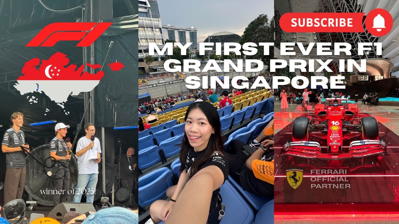 My First F1 Race in Singapore 🇸🇬 + Harry Potter Magic & Oceanarium 🌊