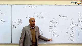 Lecture 7 Part 3 -  Direct Current ( Power & Resistor connection )