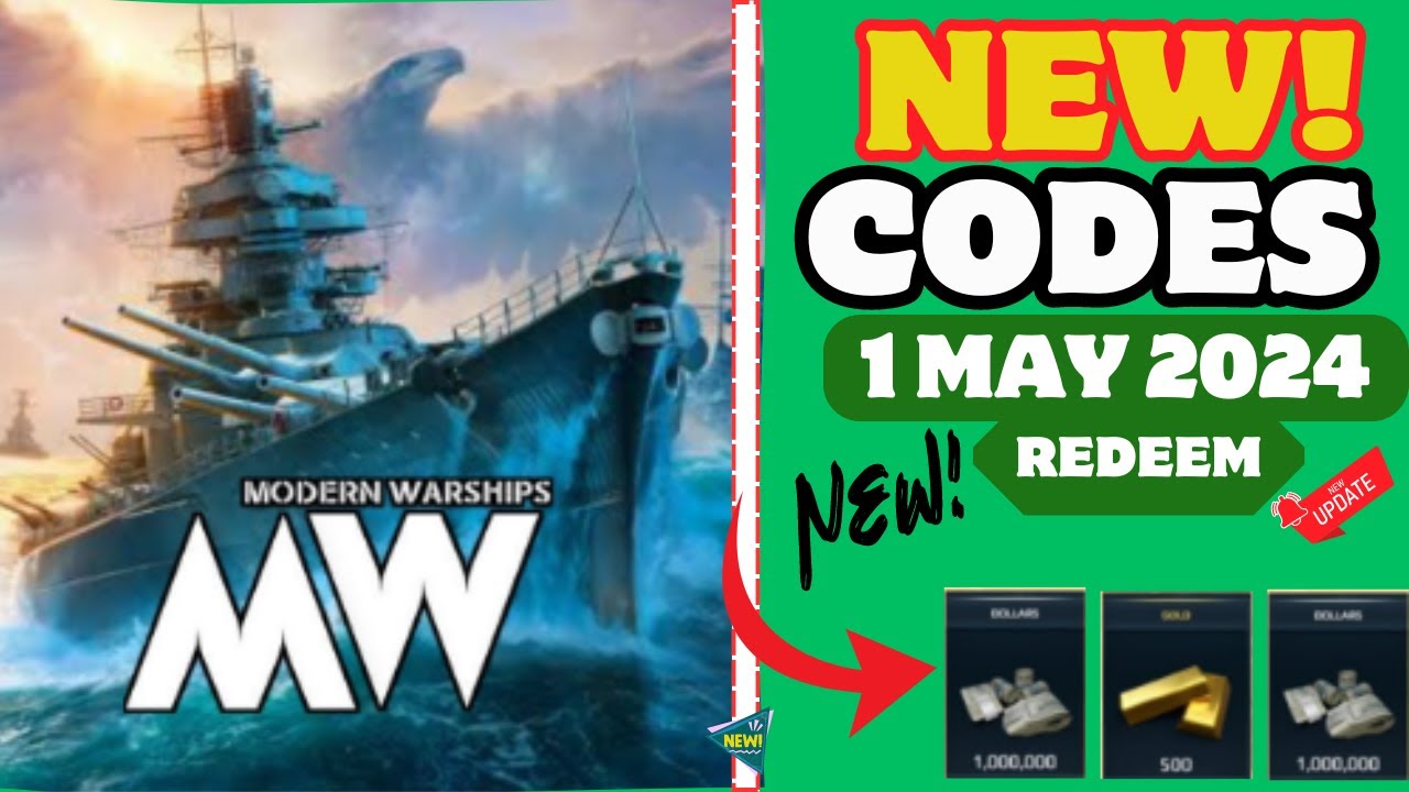 ⭐Latest⭐ Modern Warships Code 1 May 2024 Modern Warships Redeem