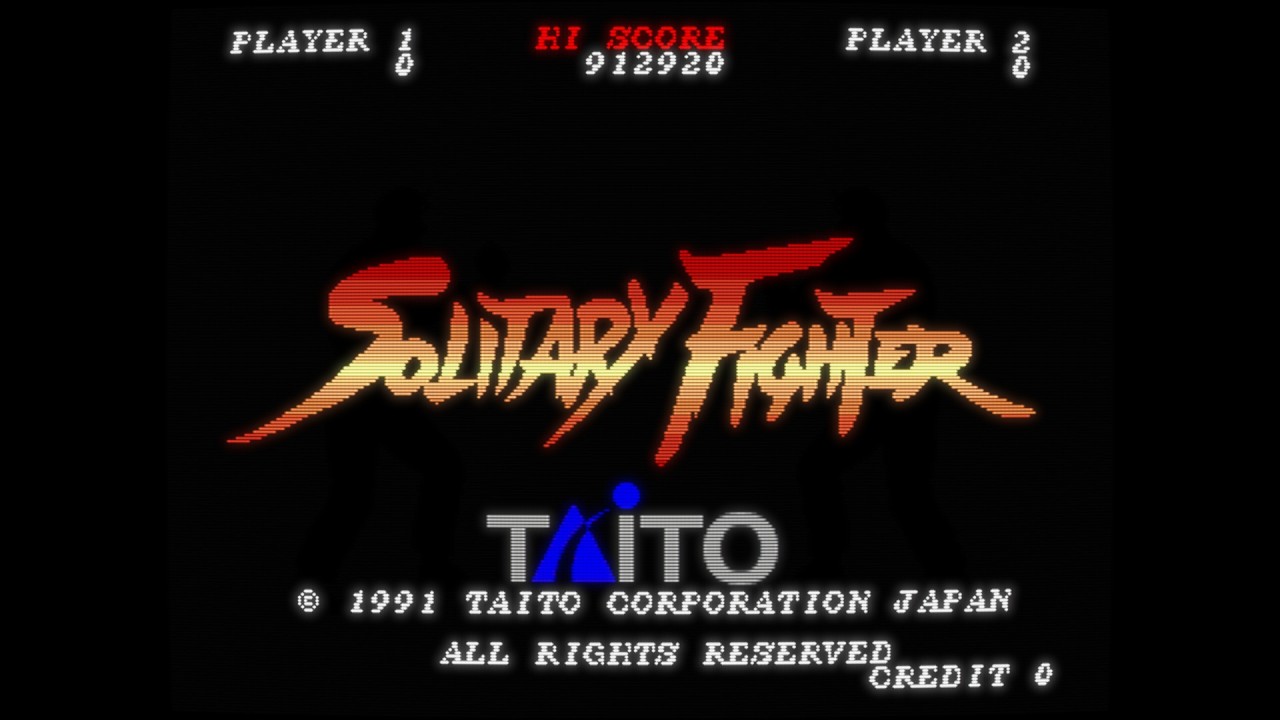 Solitary Fighter | Arcade (Taito) | 1991