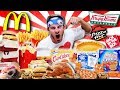 THE ULTIMATE FAST FOOD THANKSGIVING CHEAT DAY! (25,000+ CALORIES)