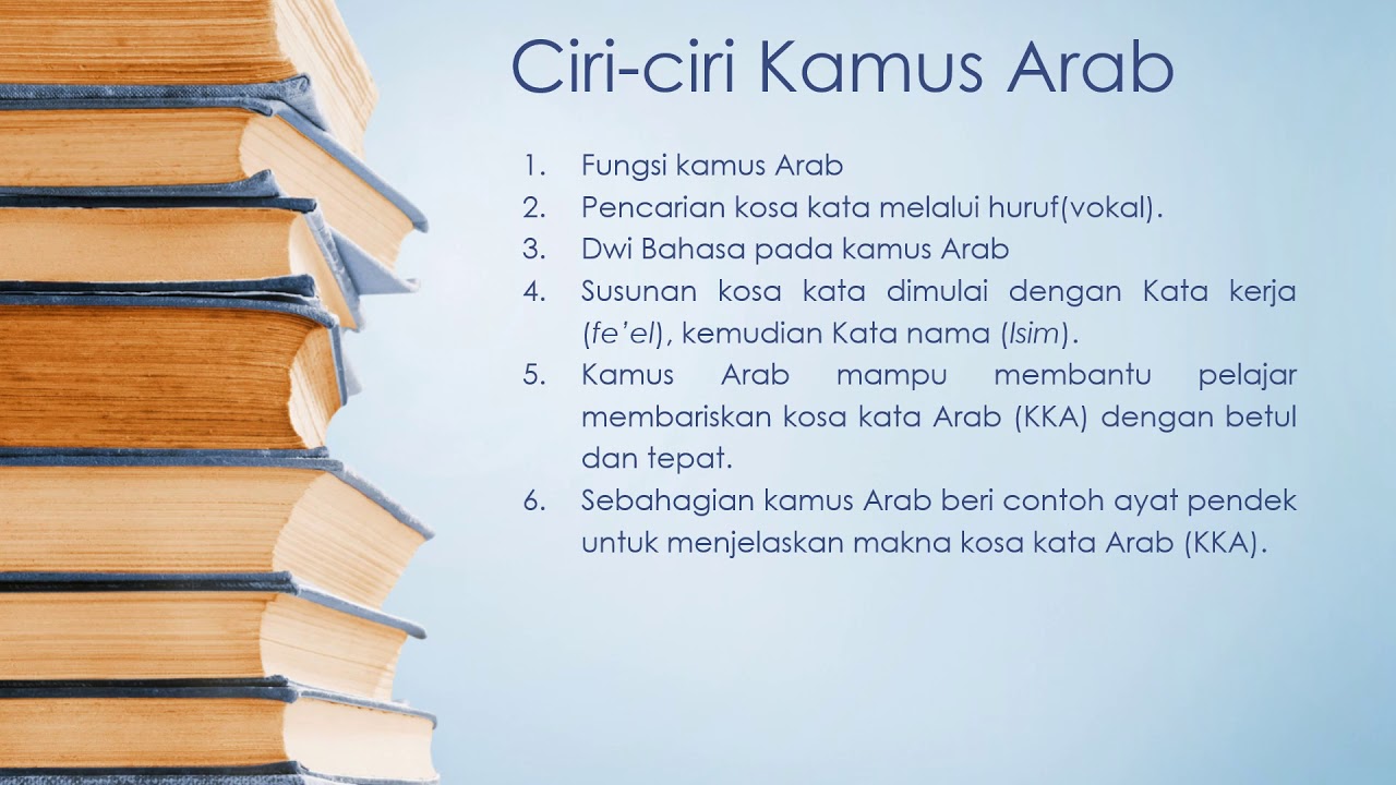 Download Gratis Gambar Hussain Hamid Tugasan 2 Kamus Arab Terupdate by Katacinta.co