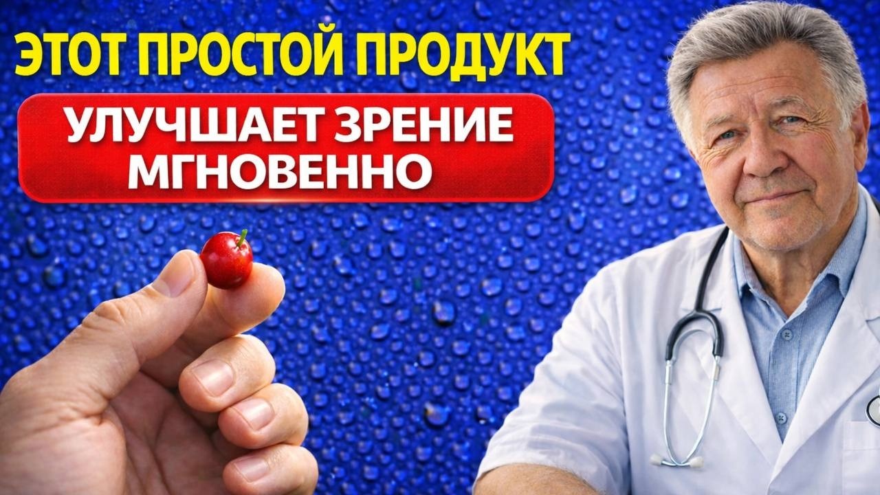 Ешьте это перед сном — и зрение начнёт восстанавливаться через 3 недели