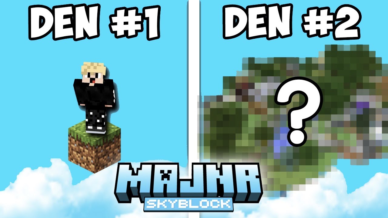ŠIALENÁ PREMENA mojeho Ostrova na MAJNR SKYBLOCK