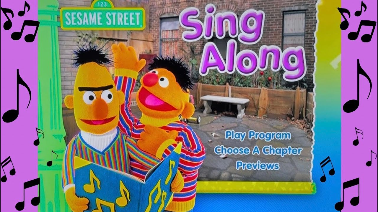 Sesame Street SING ALONG 2009 DVD Menu Walkthrough. - YouTube