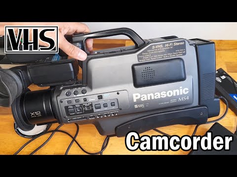 レトロ90s Panasnicビデオムービーカメラ ビデオカメラの遍歴 1990