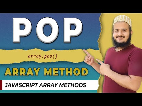 pop Method in Javascript | pop Method in React Js | Array Methods in Javascript | Hindi | 2022