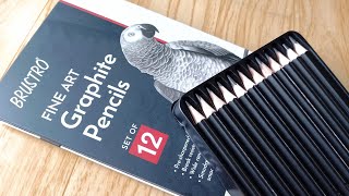 Unboxing, My New Brustro Graphite Pencil