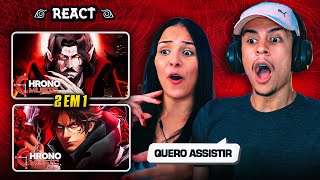 2 EM 1 CHRONO: Vlad Drácula + Trevor Belmont (Castlevania) | [Casal Jounin React] 🔥