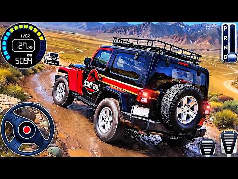 Offroad Mountain Jeep Driving Game - Uphill Luxury SUV Mud Drive Sim | Android Gameplay