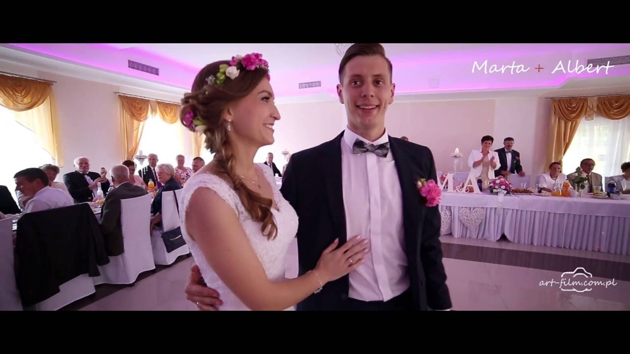 PRZEPIĘKNY  PIERWSZY TANIEC / MARTA I ALBERT/ ZIELONY ZAKĄTEK