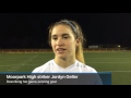 Moorpark High striker Jordyn Geller describes game-winning goal against Royal