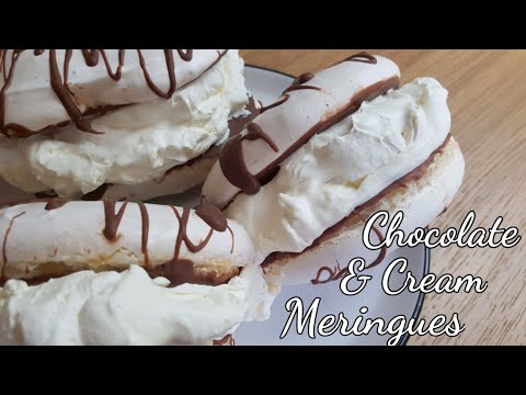 Video: Hoe Om Sjokolade-room-meringues Te Maak
