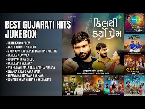 શ્રેષ્ઠ ગુજરાતી સંગીતનો સંગ્રહ | Ravi Sadhu Songs | Dilthi Karyo Prem | Aayo Valinath No Melo