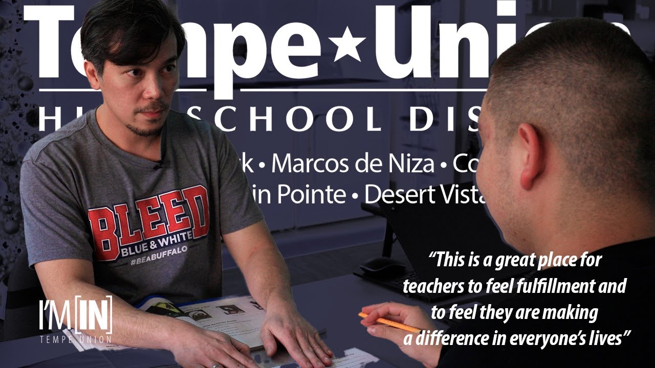 Ry Bolodo, Tempe High Special Ed Teacher,  is [IN] the TUHSD Spotlight