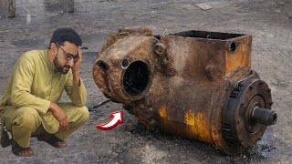 40 Years Old Caterpillar CAT 140H Grader Transmission Rebuild | Restored Like Brand New!