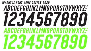 Juventus Font Home Design 2020-2021 screenshot 5