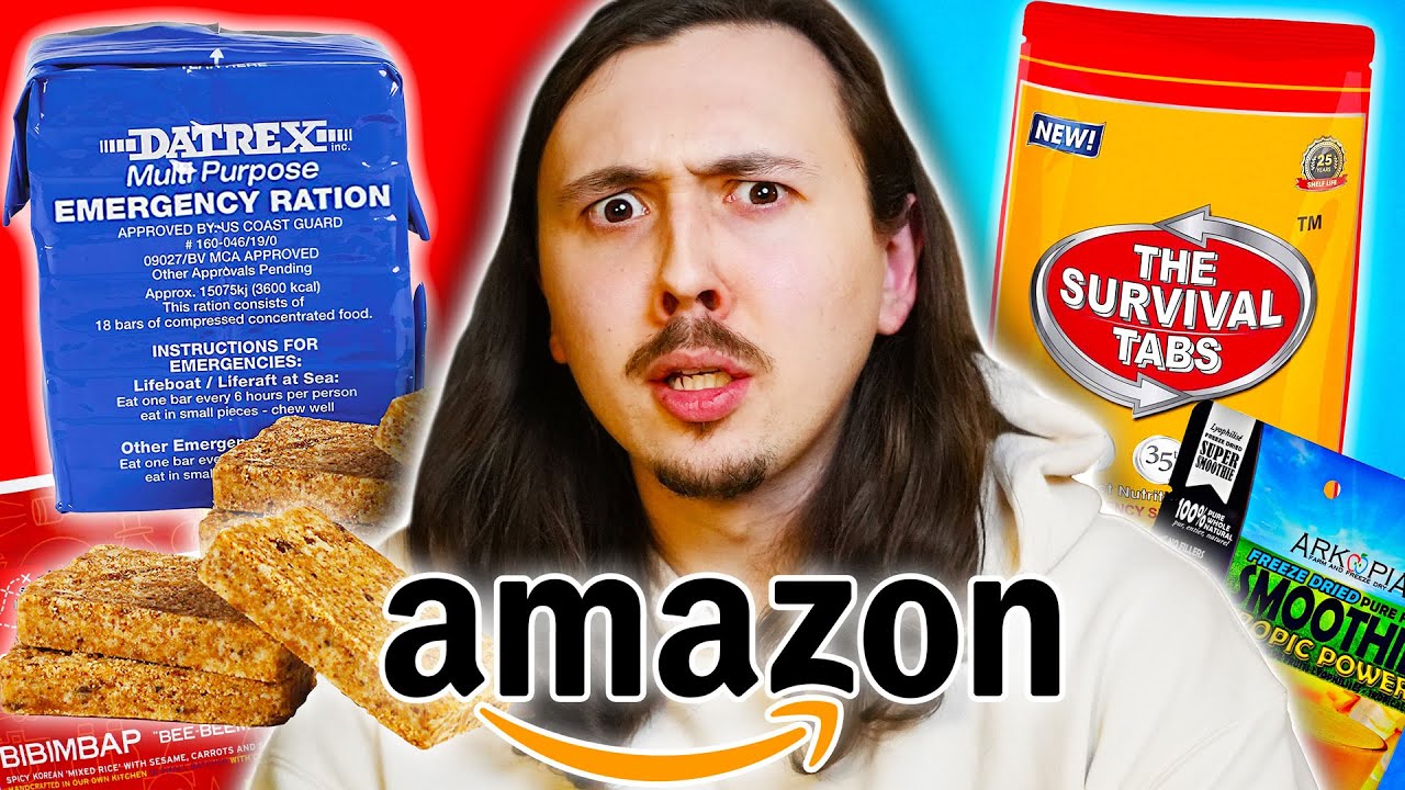 Je teste des rations de survie d'Amazon