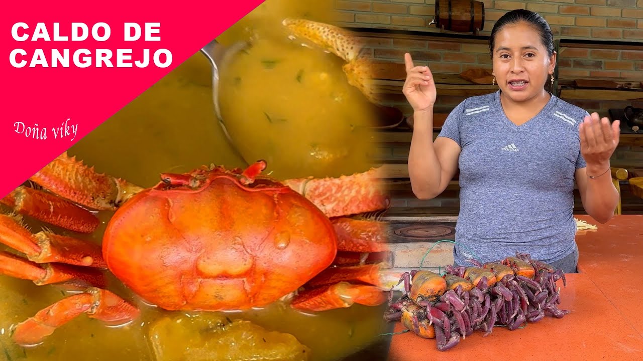 Preparando una cangrejada al estilo de Doña Viky