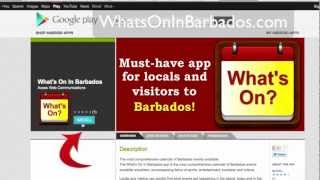 Building Tourism Calendar Apps: WhatsOnInBarbados CaseStudy screenshot 1