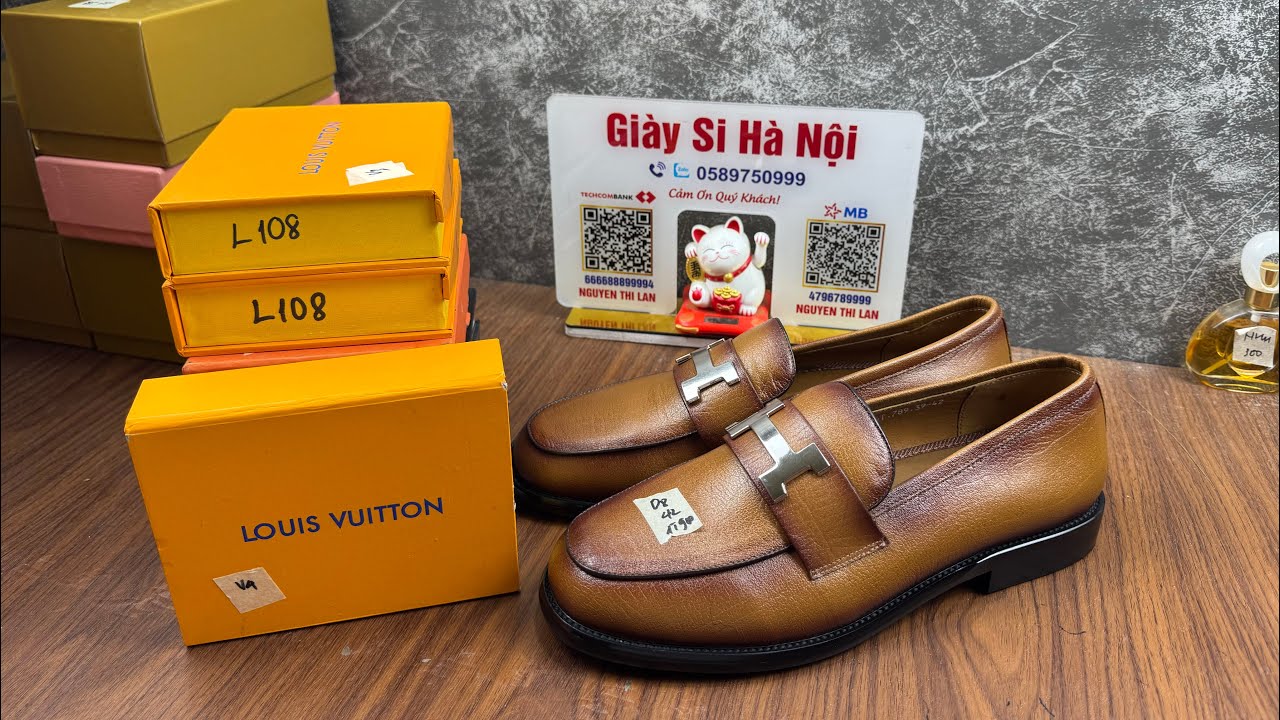 26/2 : Báo giá lô ví da - mũ - giày thể thao si hiệu Á Âu #giay2hand - LH 0589750999