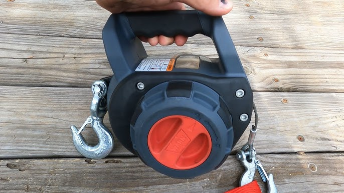 WARN Drill Winch: Drill-Powered Portable Winch 