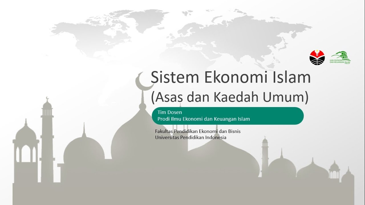  Sistem  Ekonomi  Islam  Part1 YouTube