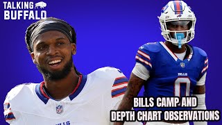 Buffalo Bills Camp & Initial Depth Chart Observations