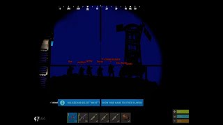 Rusticated US Main raid defence 6v14 (Rust)