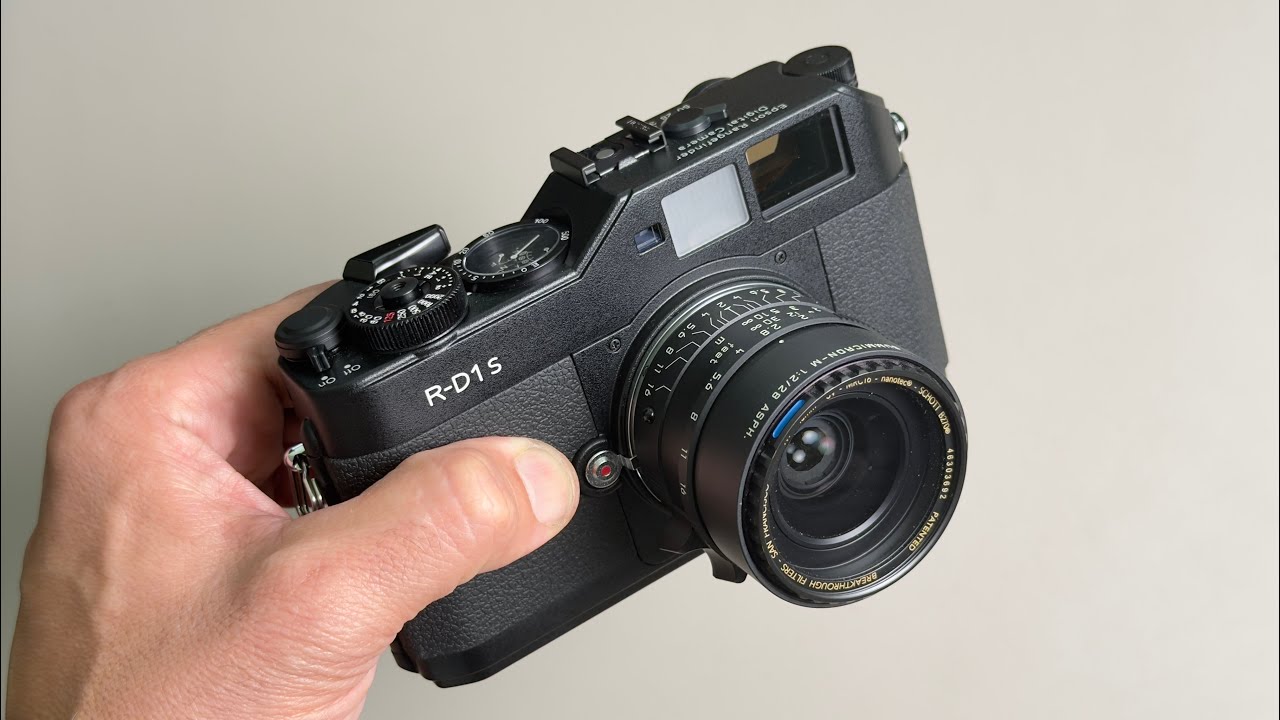 Фотоаппарат, превзошедший Leica | Epson RD1. Первый в своем роде.