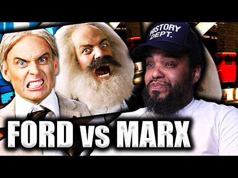 ERB- Epic Rap Battles Of History- Henry Ford Vs Karl Marx- HIP HOP HEAD REACTS