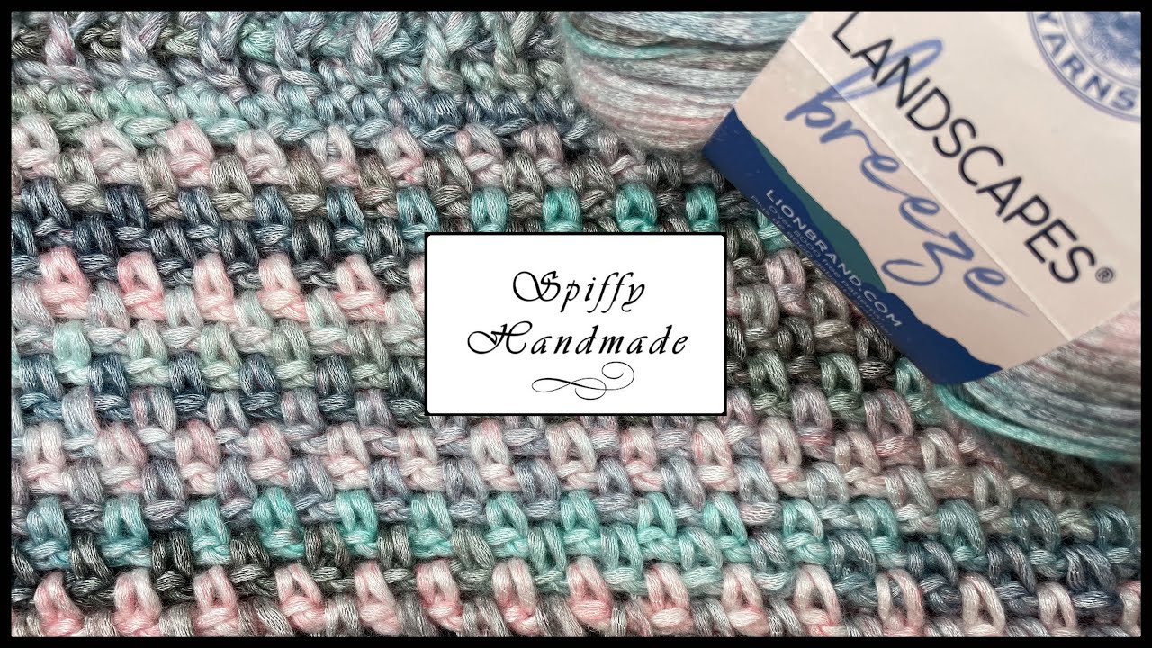 Lion Brand landscapes Breeze Yarn - Seashell