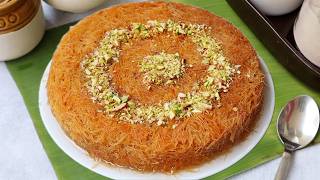 Kunafa Sweet ఈవీడియో చూస్తే ఈజీగా పర్ఫెక్ట్ గా బయట కొన్నట్లే చేస్తారు😋Perfect Kunafa Sweet In Telugu