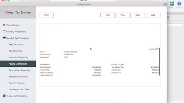 Xojo Demo - Payslip Printing Demo | Tutu Rulianda