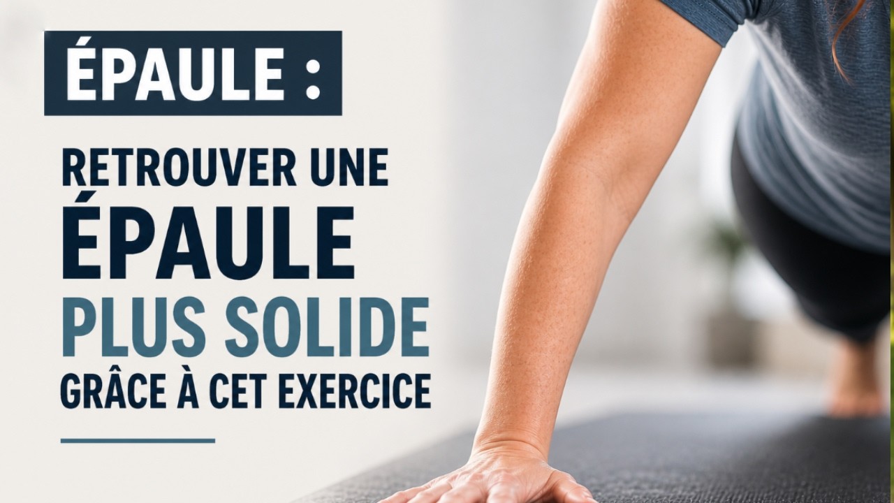 Épaule : retrouver une épaule plus solide grâce à cet exercice !