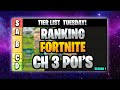 Ranking ALL CHAPTER 3 POI&#39;s For Season 1 of Fortnite! *Tier List Tuesday* (For High Kill Games)