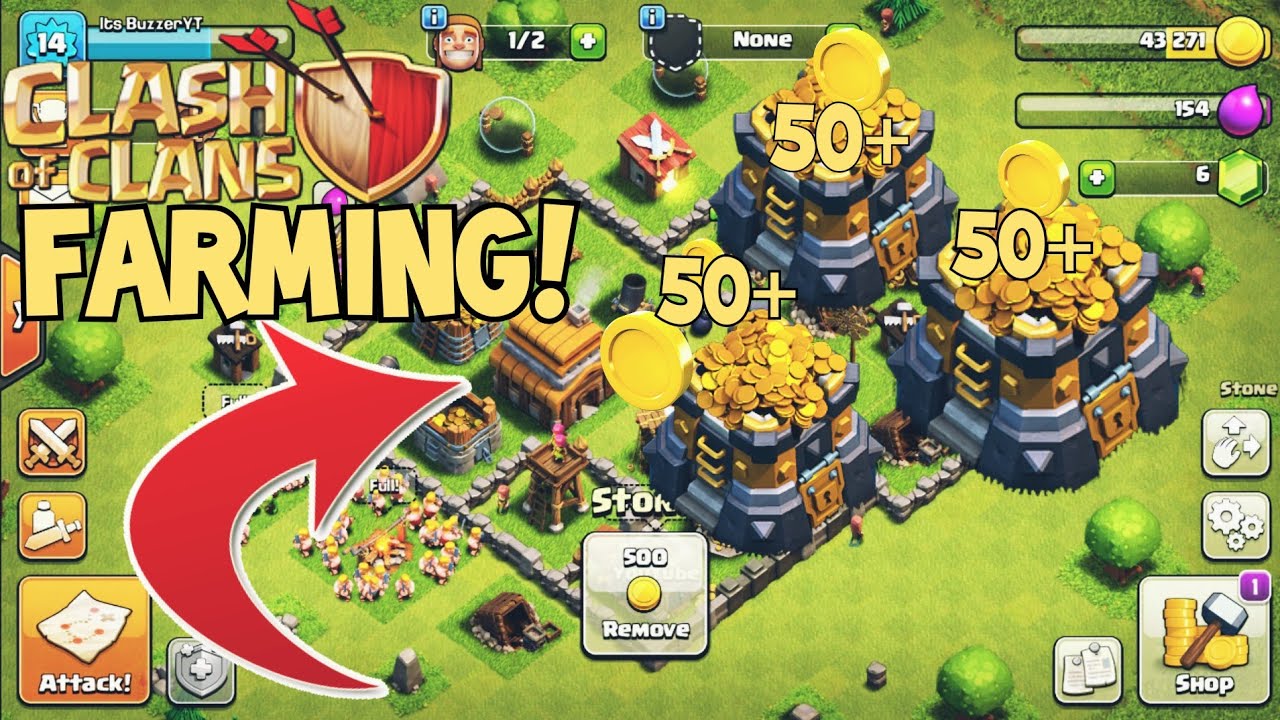 Clash of Clans Farming YouTube