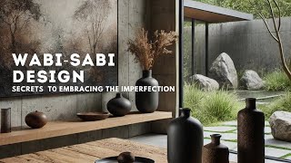 WABI-SABI DESIGN SECRETS TO EMBRACING THE IMPERFECTION