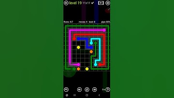 How To Solve Flow Free Extreme Pack Level 19 11x11 Harder Board Walk Through Solution Walkthrough