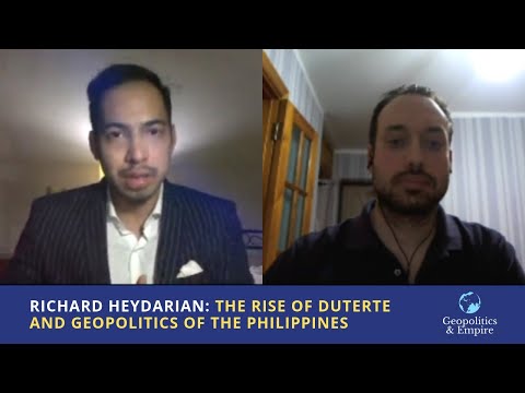 Richard Heydarian: The Rise of Duterte & Geopolitics of the Philippines