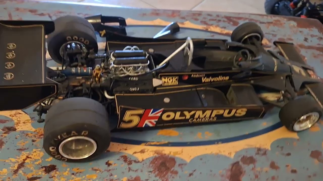 LOTUS 78 1977 1/12 KIT TAMIYA - YouTube