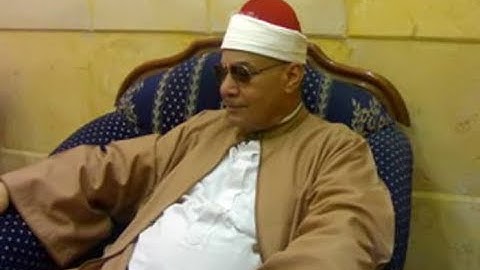 الشيخ  ..  محمود صديق المنشاوى    من سورة عبس