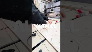 Nesting in VCarve: CNC Christmas Ornaments Made Easy #vectric #vcarve #cnc #christmas #shorts