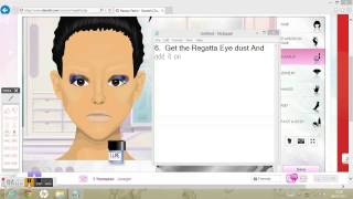 Sea Queen make Up tutorial STARDOLL 2013