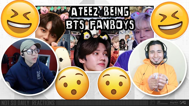 Ateez Being BTS Fanboys (2020) | NSD REACTION