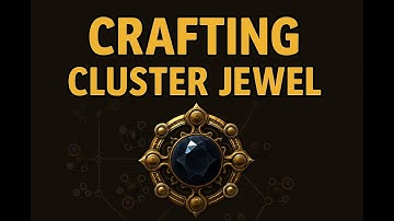POE - How to easily craft your own Cluster Jewels. #poe #pathofexile 3.26
