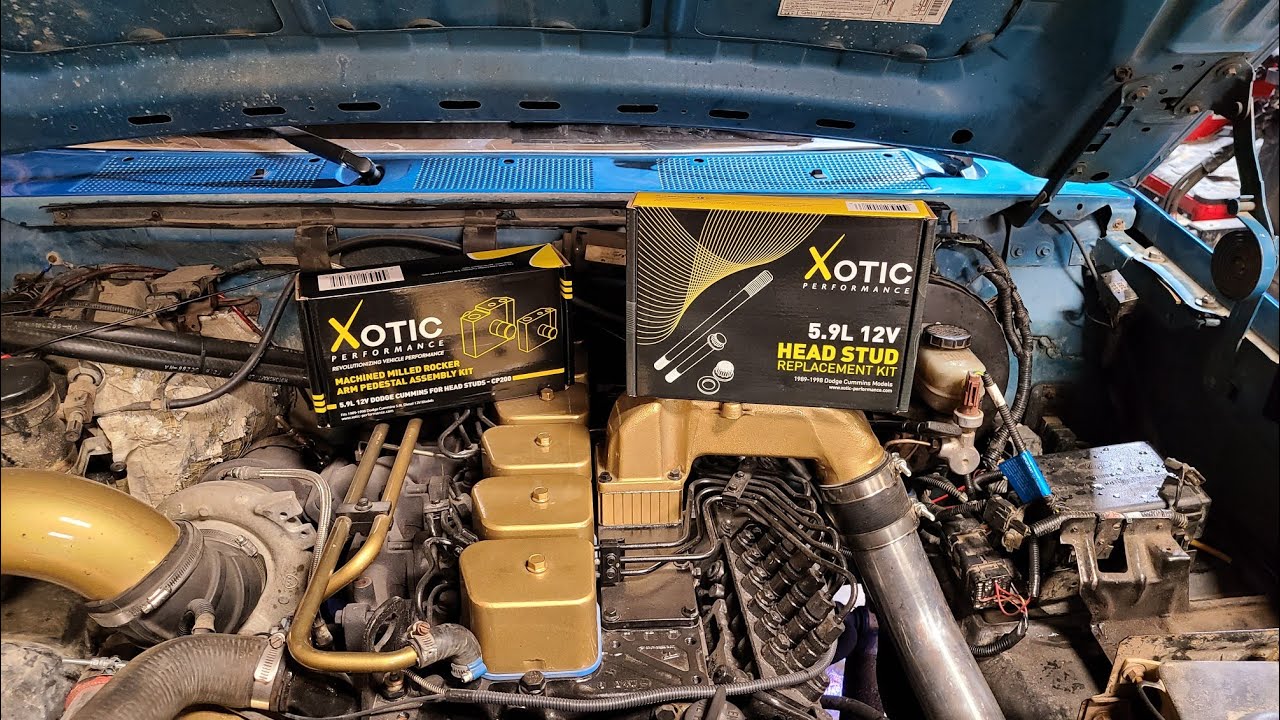 Установка шпилек головки блока цилиндров Xotic Performance на F150!!